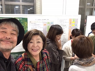 当会鉢代表理事、キャンドル制作部会黒田理事^^ 当会鉢代表理事、キャンドル制作部会黒田理事^^