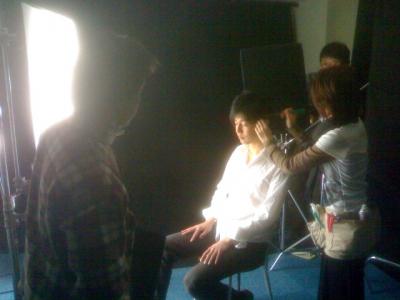 Hide-c. 1stミニアルバムのタイトル曲「Mather says...」のPV撮影。 Hide-c. 1stミニアルバムのタイトル曲「Mather says...」のPV撮影。