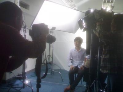 メイクもばっちり。いい顔してたよ。 メイクもばっちり。いい顔してたよ。