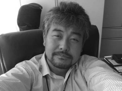 最近ちょっと、オツカレ気味。くま社長。