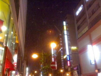 本格的か？札幌の降雪