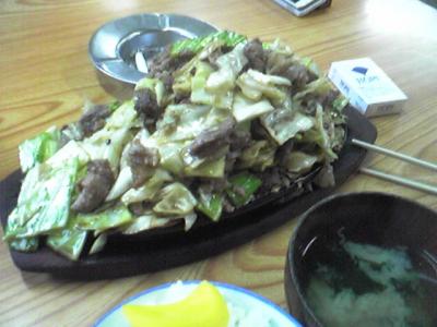 南福岡駅前名物、びっくり亭のトリプル