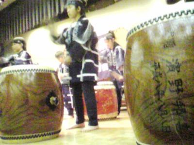 定山渓太鼓のステキな演奏。